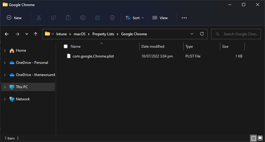 Chrome policy details and information